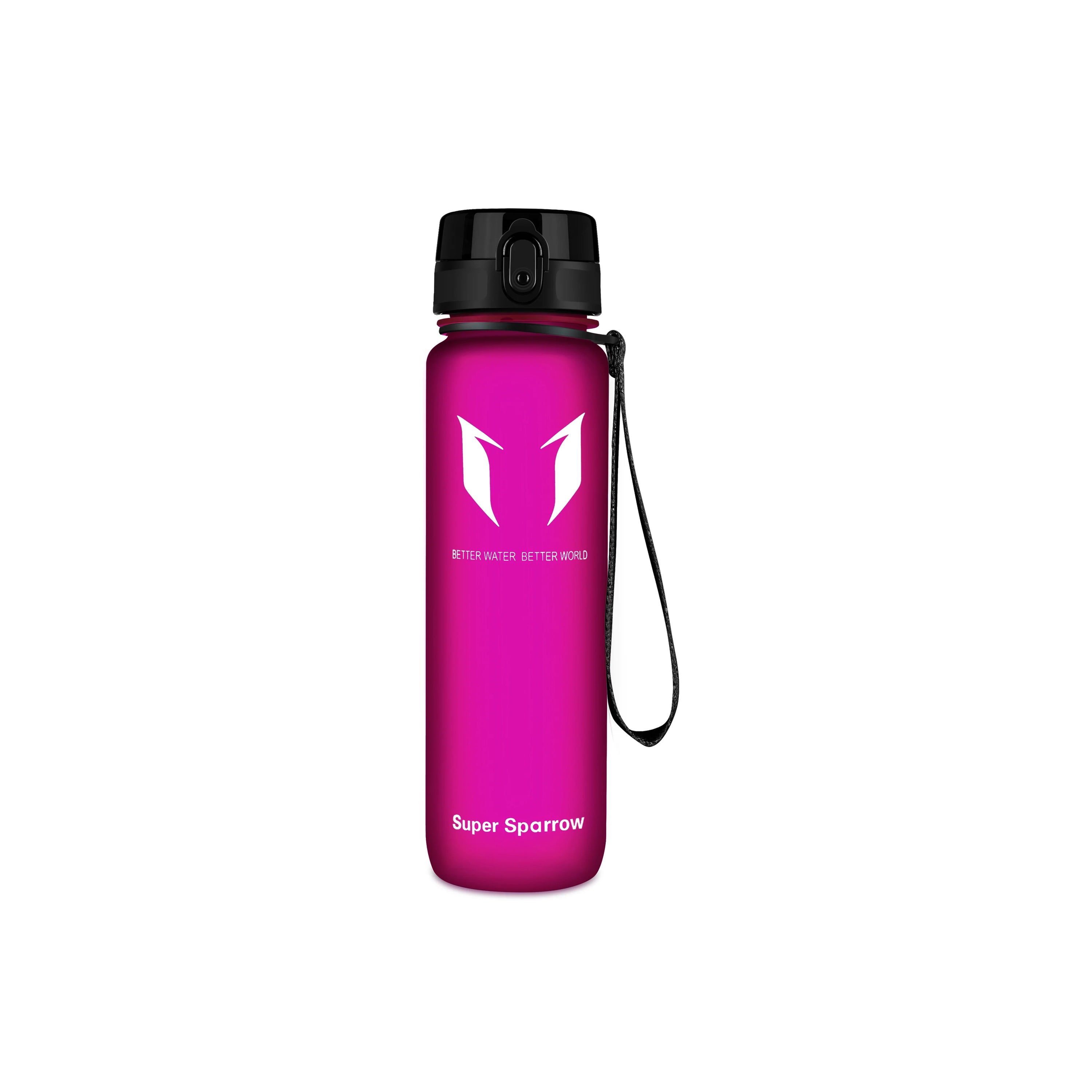 Tritan Sports Water Bottle in matte finish, 32OZ capacity, showcasing ergonomic design and spill-proof top.
