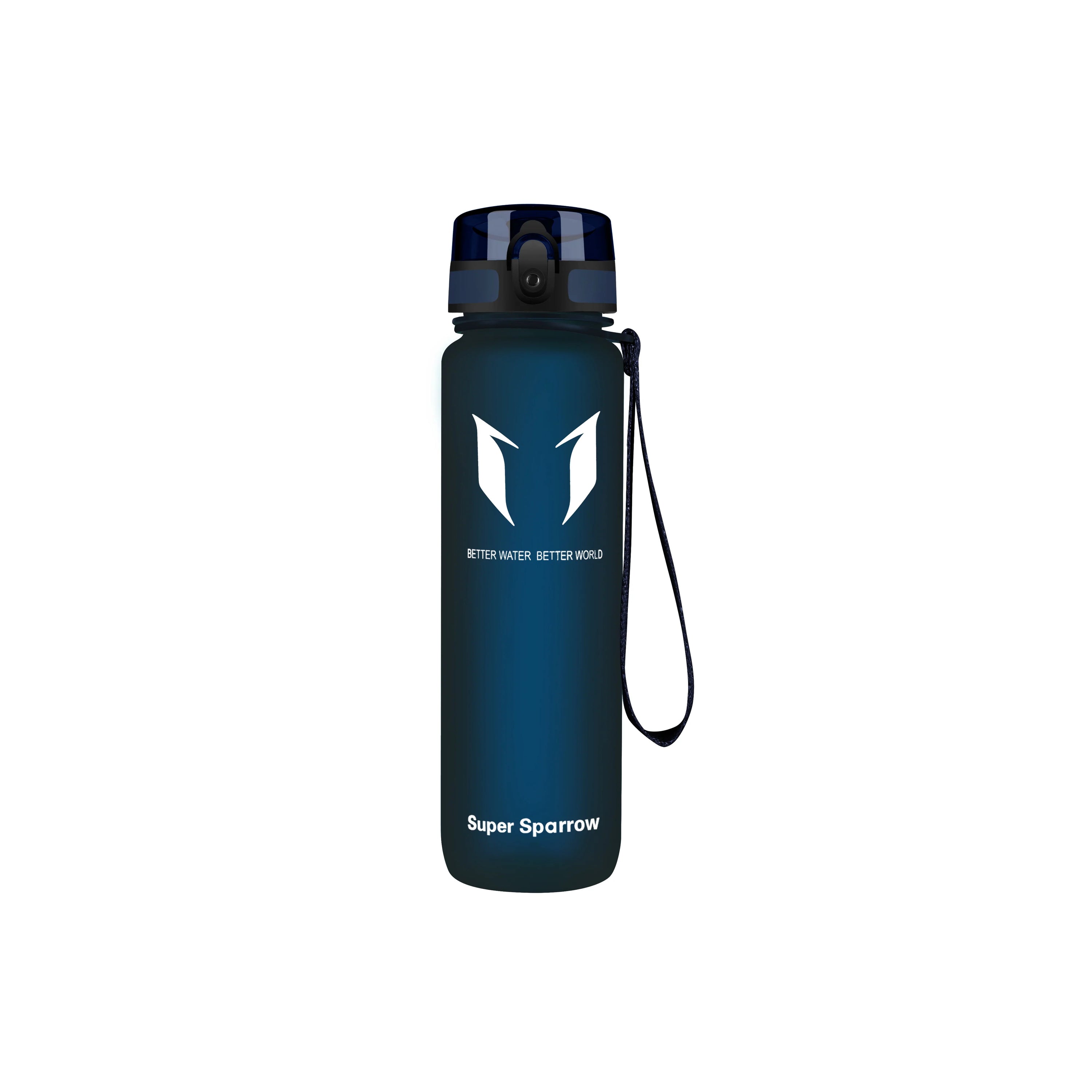 Tritan Sports Water Bottle in matte finish, 32OZ capacity, showcasing ergonomic design and spill-proof top.