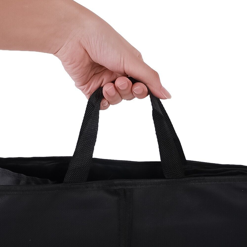 Trunk Cargo Organizer Folding Storage Bin for Car, Truck, and SUV, featuring multiple compartments and a durable design.