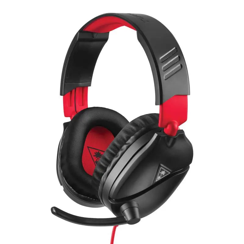 Turtle Beach Recon 70N Nintendo headset with plush ear cushions and adjustable microphone, designed for immersive gaming.