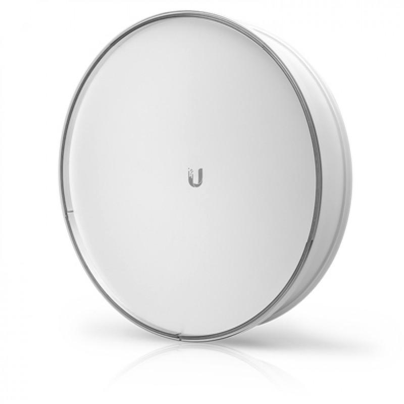 Ubiquiti Isolator Ring designed for PowerBeam 620, showcasing its innovative RF-choke perimeter and integrated design.