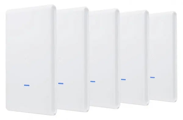 UBIQUITI UniFi AP AC Mesh PRO access point designed for indoor and outdoor use, featuring a sleek industrial design and robust performance.