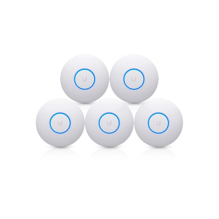 Ubiquiti Unifi UAP Nano HD Compact Wireless Access Point 5 Pack, showcasing sleek design and advanced technology.