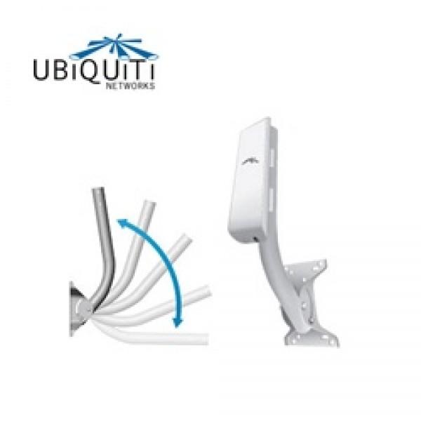 Ubiquiti Universal Wall/Pole Mounting Antenna Kit with mounting hardware and installation components displayed.