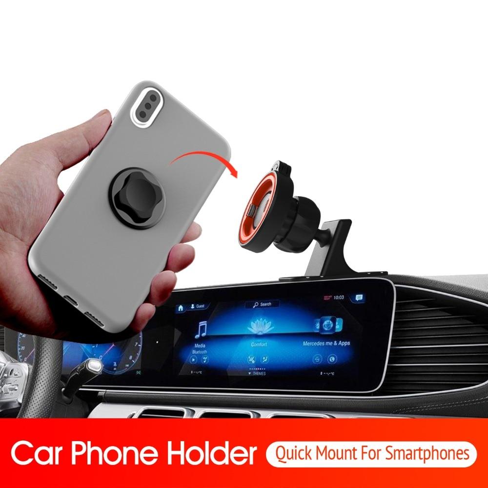 Universal Car Dashboard Mat Quick Mount Phone Holder Pad, designed for secure smartphone placement on car dashboards.