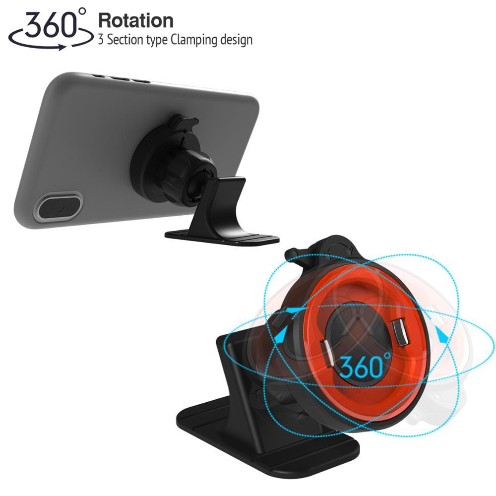 Universal Car Dashboard Mat Quick Mount Phone Holder Pad, designed for secure smartphone placement on car dashboards.