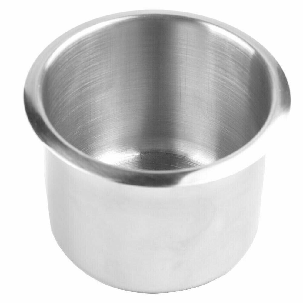 Universal Stainless Steel Cup Drink Holders designed for cars, boats, trucks, and RVs, showcasing durable and stylish construction.