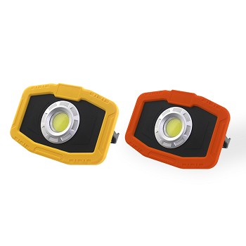 Vulcan 300 Portable Magnetic Worklight with two lighting modes, showcasing its compact design and powerful LED lamp.