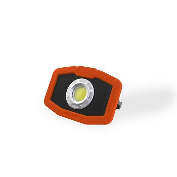 Vulcan 300 Portable Magnetic Worklight with two lighting modes, showcasing its compact design and powerful LED lamp.