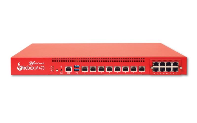 WATCHGUARD Firebox M470 High Availability network security appliance with sleek design and advanced features.