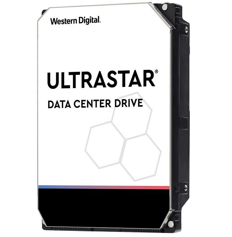 Western Digital WD Ultrastar 10TB Enterprise HDD 3.5 inch SAS drive with a sleek design, showcasing its robust build for enterprise storage solutions.