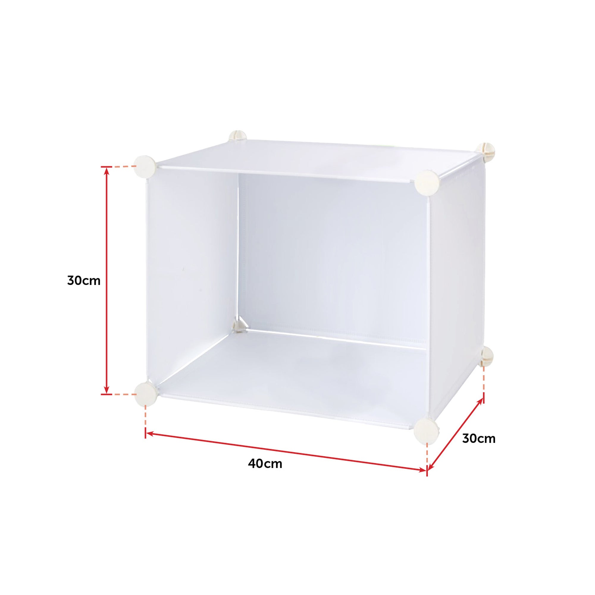 White Cube DIY Shoe Cabinet Rack with multiple storage cubes for shoes, featuring a sleek white design and modular structure.