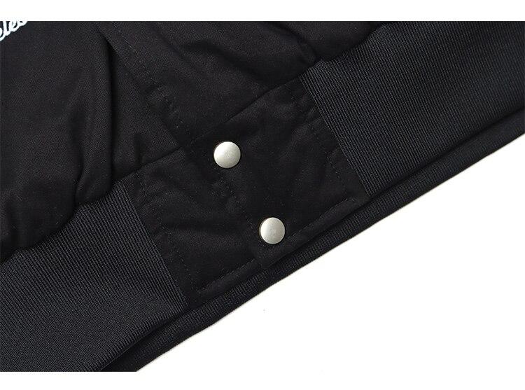 Men's winter jacket featuring animal patch embroidery and patchwork design, perfect for high street fashion.