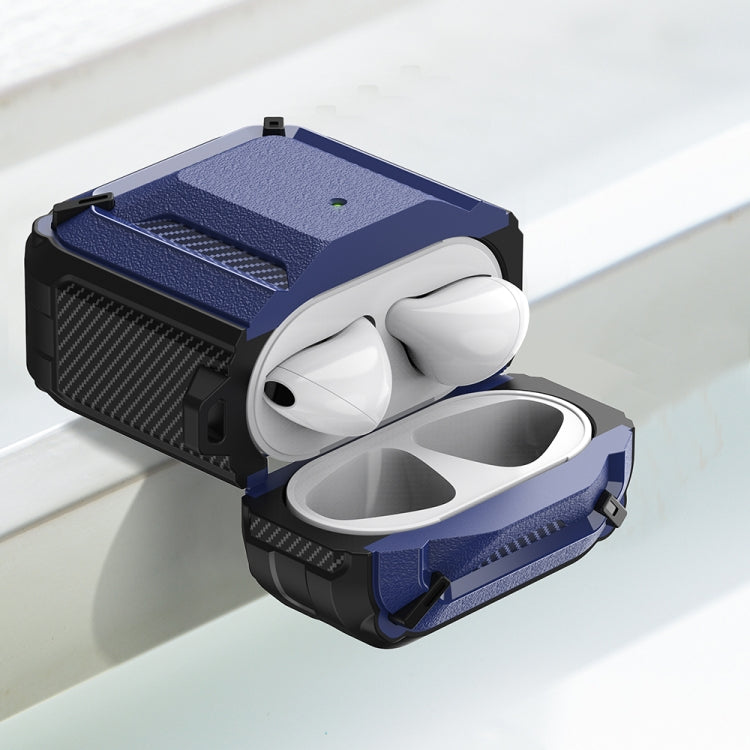 Wireless earphones case featuring a shockproof diamond square pattern in silicone, designed for Apple AirPods 2.