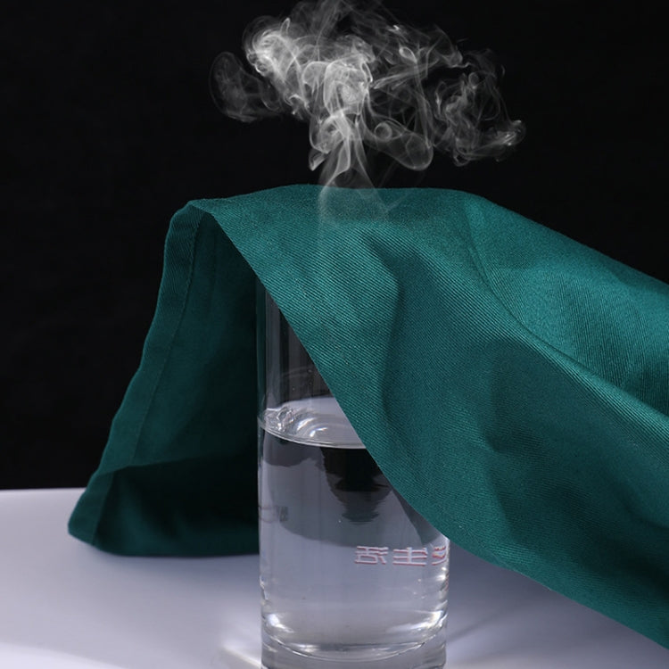 Women Grooming Pet Dental Work Clothes Set featuring a short-sleeved top and pants in dark green, made from cotton and polyester blend.