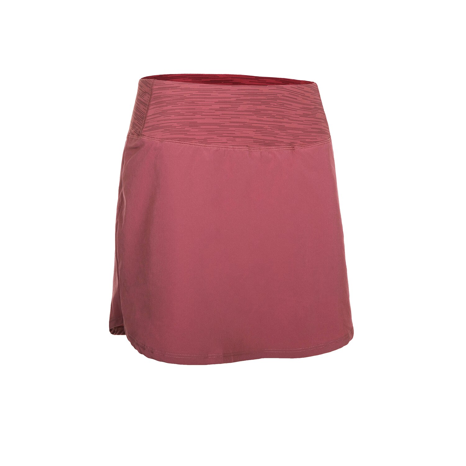 Women's lightweight athletic skorts in solid color with zipper pocket, perfect for tennis and golf.