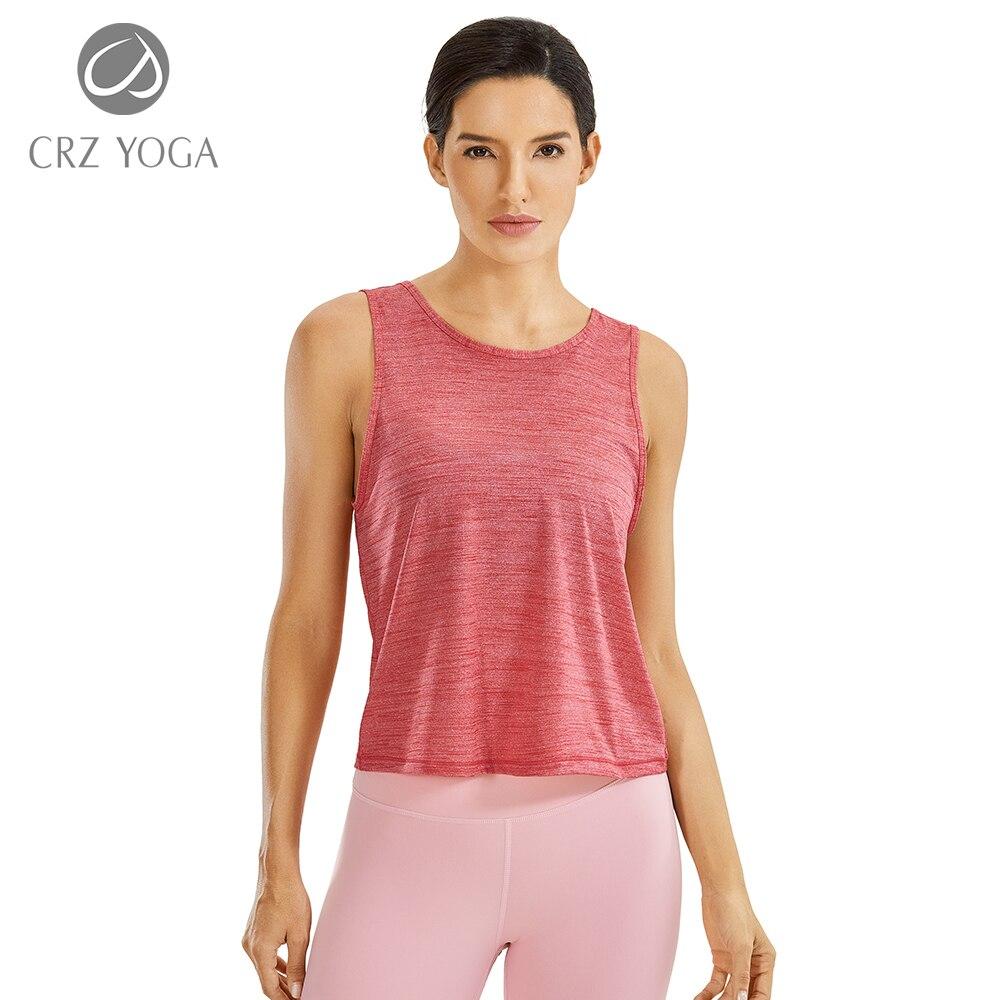 Women's lightweight workout tank top in heather color, sleeveless design, perfect for athletic activities and casual wear.