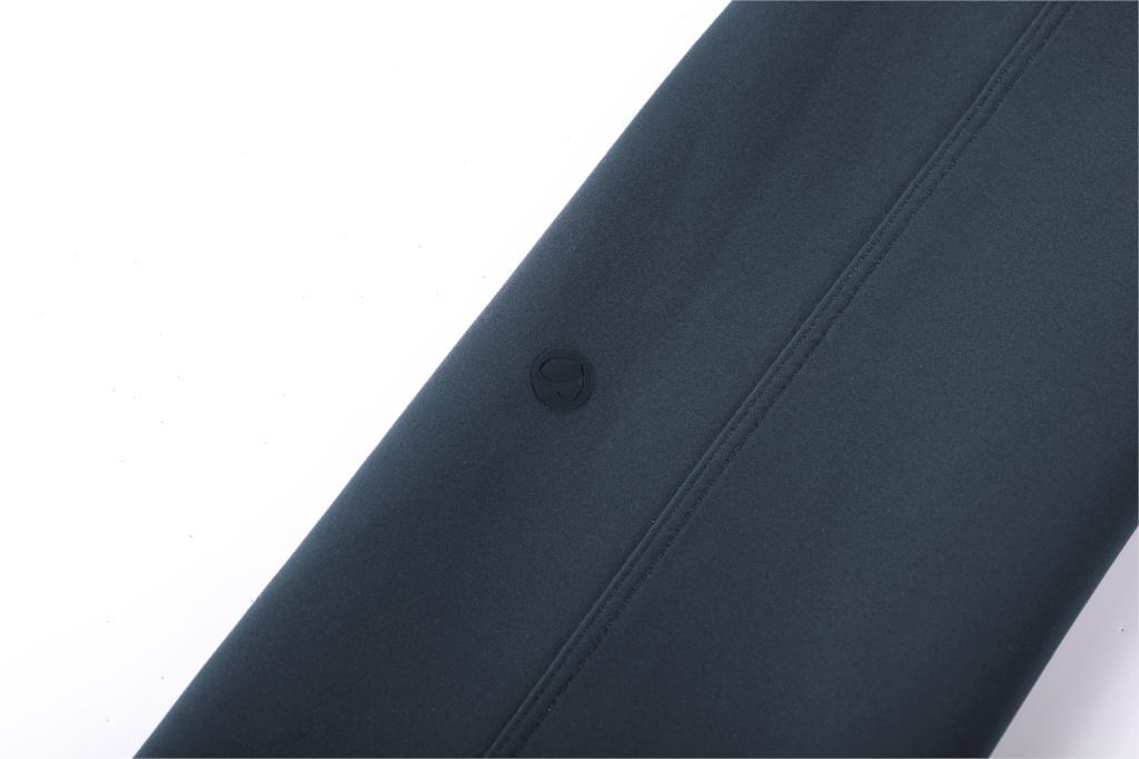 A pair of women's stretch casual jogger pants in black with a drawstring waist and zipper pockets, perfect for travel and lounging.