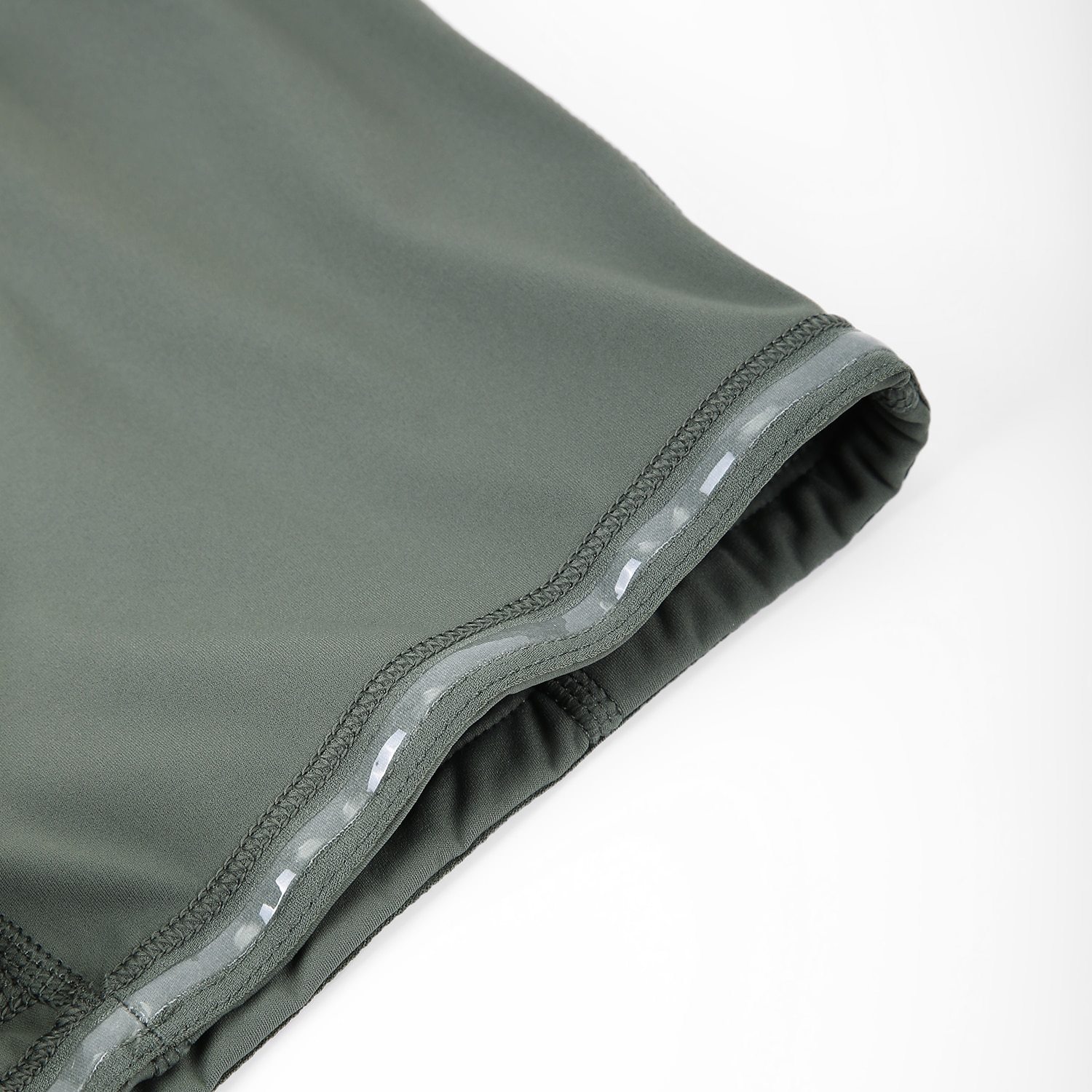 A pair of women's 2 in 1 workout running shorts featuring a quick-dry liner, elastic waistband, and a small pocket, designed for comfort and performance.