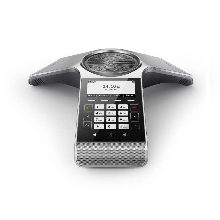 Yealink CP920 Touch-sensitive HD IP Conference Phone with sleek design and touch controls, ideal for conference rooms.