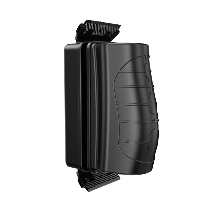 ZY-03S Small Carbon Blade Fish Tank Glass Magnetic Brush with a comfortable grip and dual bristle design for effective algae removal.