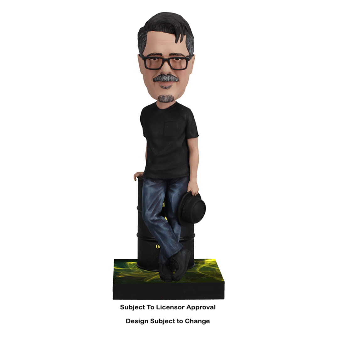 Breaking Bad Vince Gilligan Bobblehead, a detailed collectible figure showcasing the show's creator.