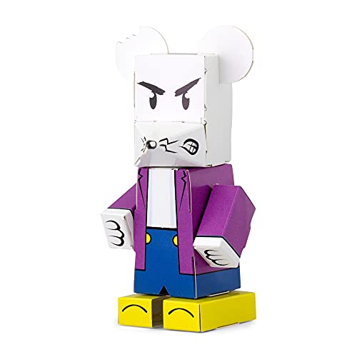 CUBLES Agent M paper craft kit featuring poseable character pieces in vibrant colors, designed for kids aged 6 and above.