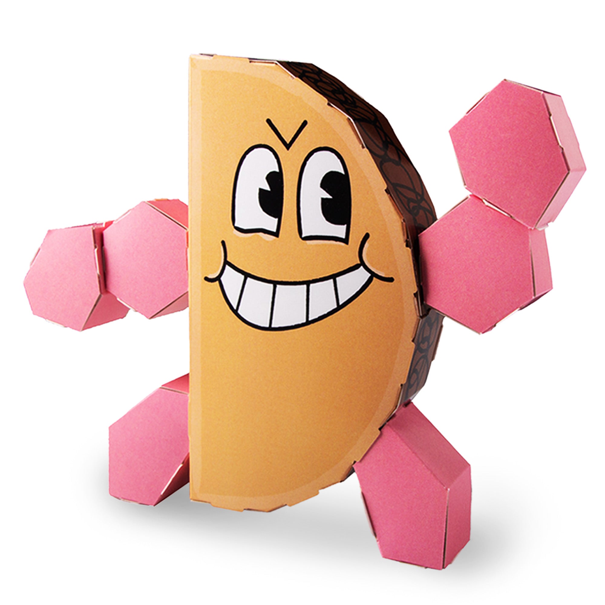 CUBLES Philly character kit featuring poseable paper craft pieces for creative play, designed for kids aged 6 and up.