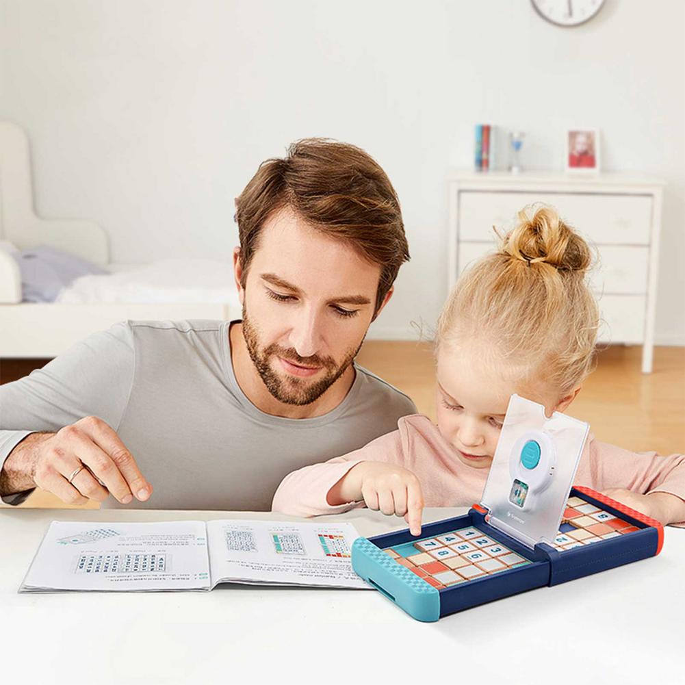 Digital 3 in 1 Children's Puzzle Toy featuring a colorful design, suitable for enhancing logical thinking in kids aged 4-6.