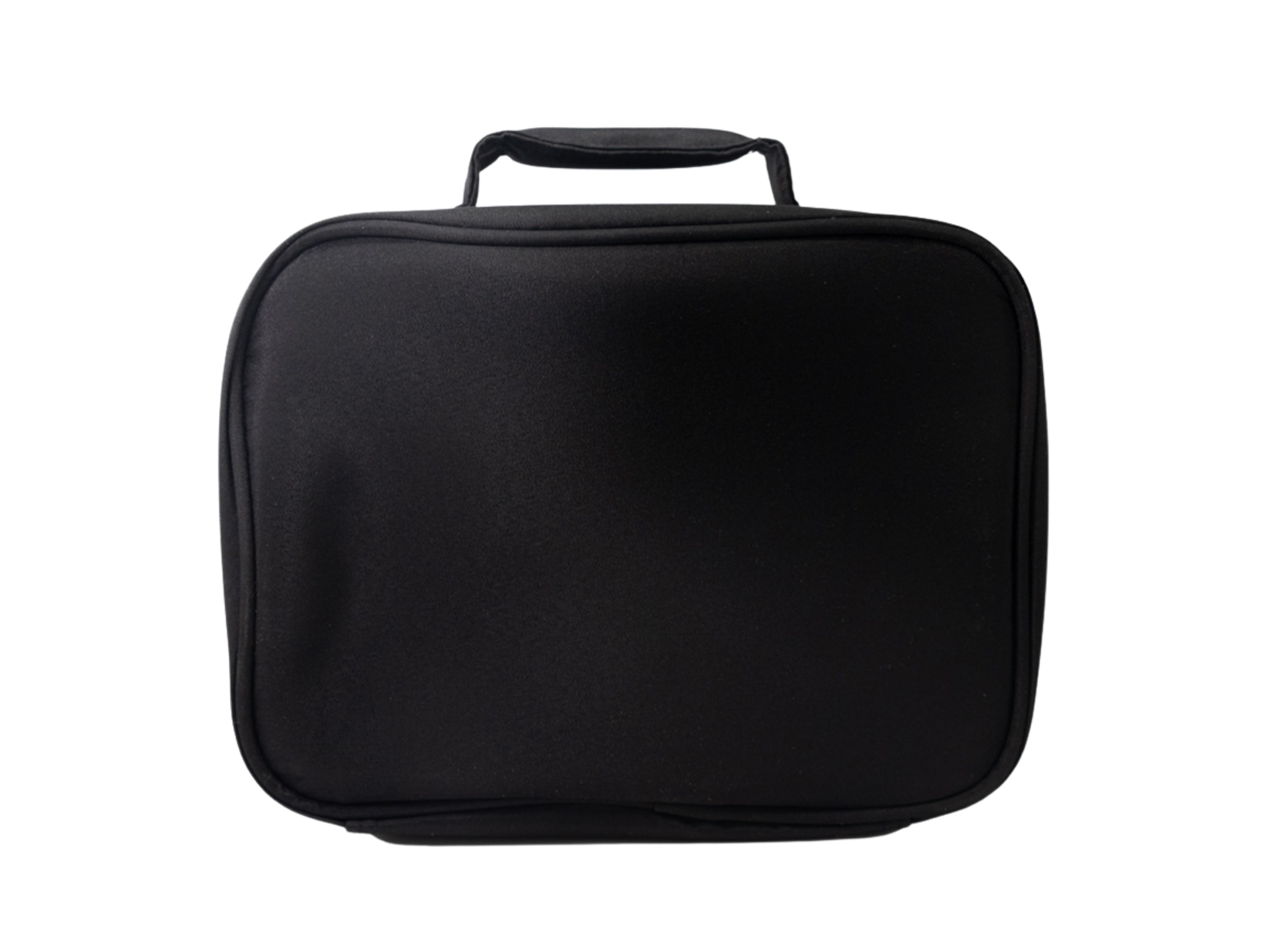 Black rectangular bag with handle