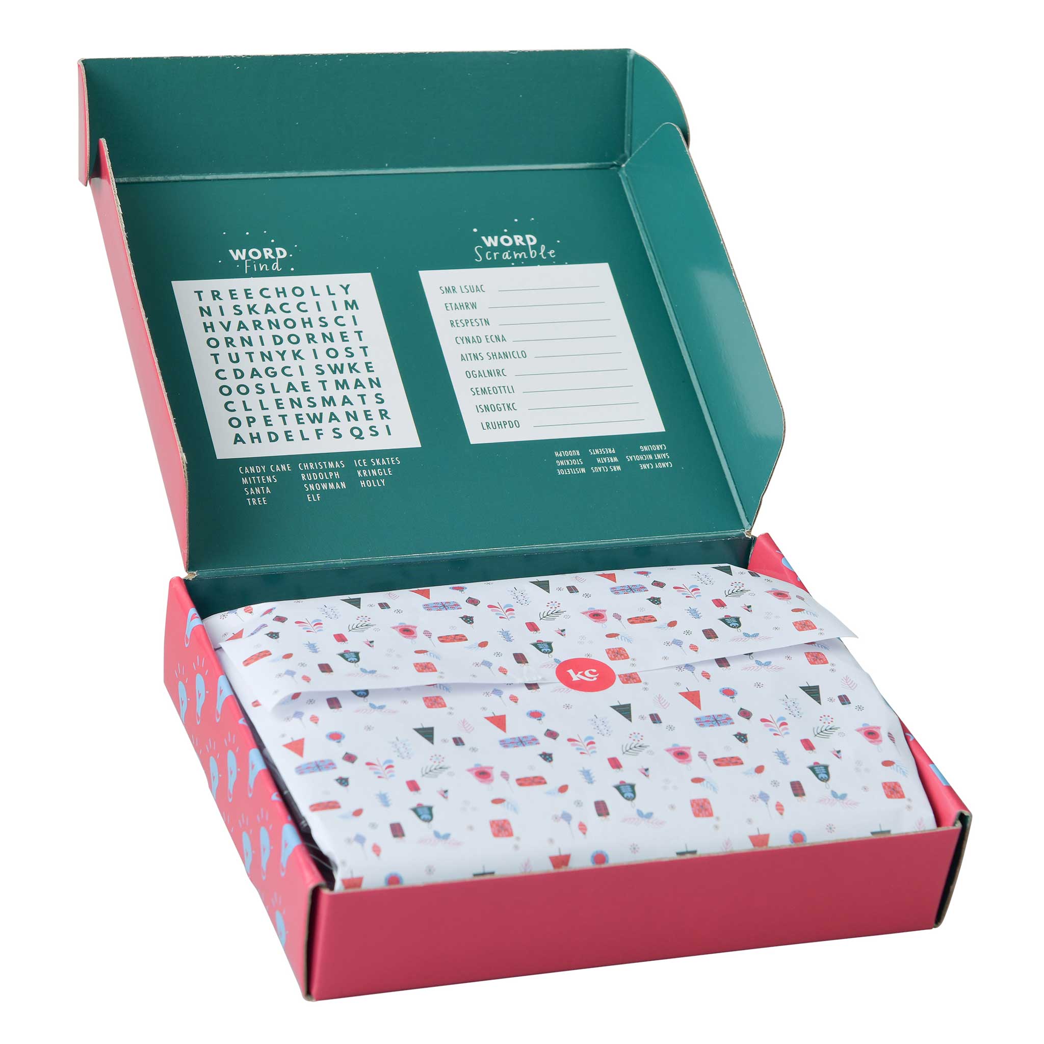 A colorful assortment of Happy Holidays Felt Craft Kits featuring seasonal designs, including snowflakes, Christmas trees, and ornaments, perfect for kids.