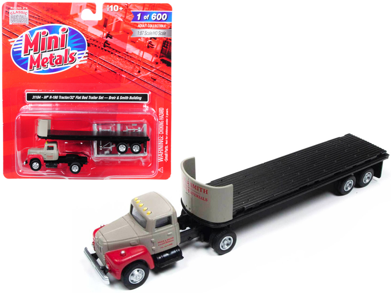 Mini Metals toy flatbed truck.