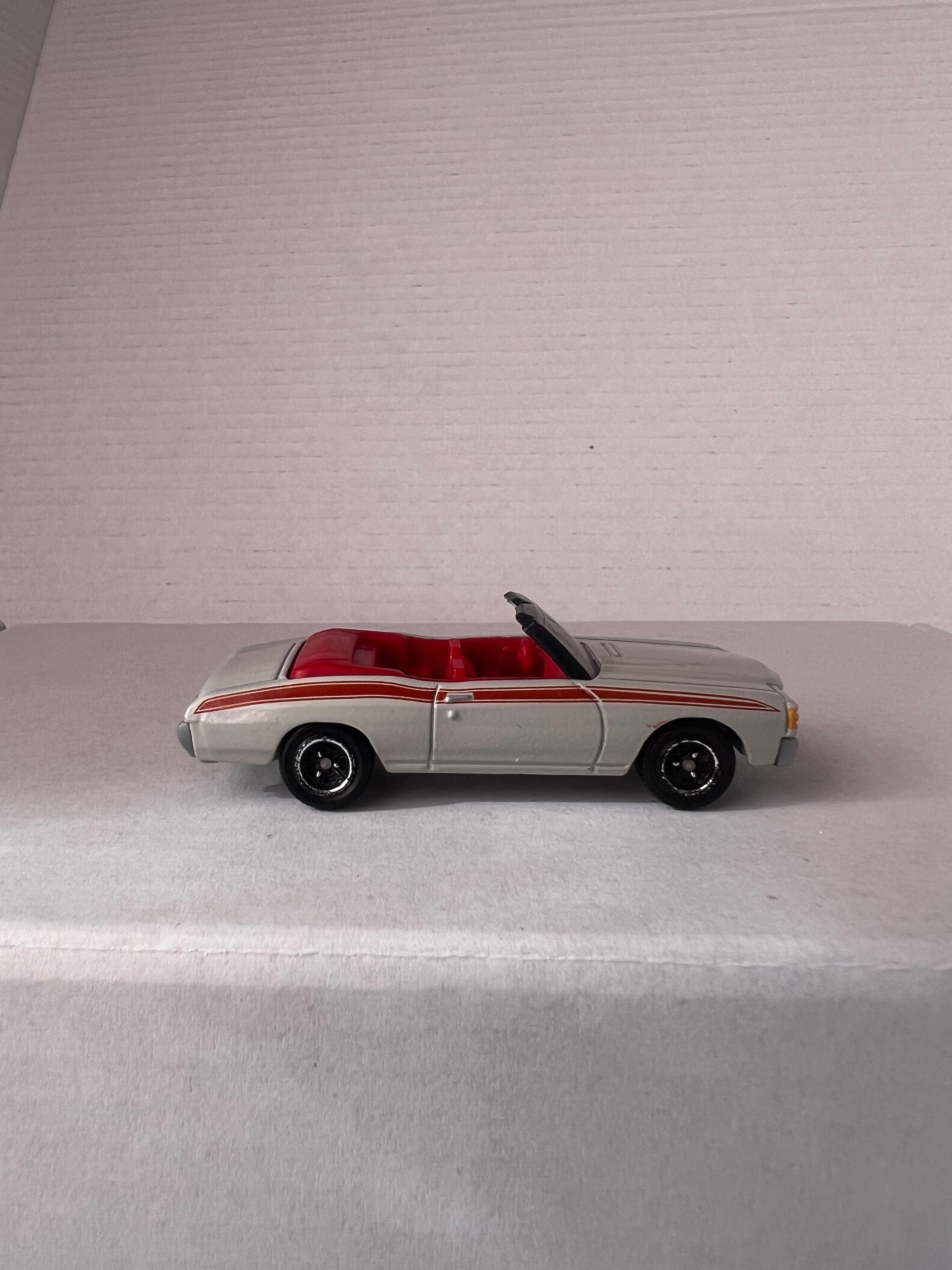 Matchbox Open Road-Sters 2017 set featuring four die-cast cars: Opel Speedster, Porsche 911 Turbo, 1971 Chevy Chevelle, and 1957 Ford Thunderbird.