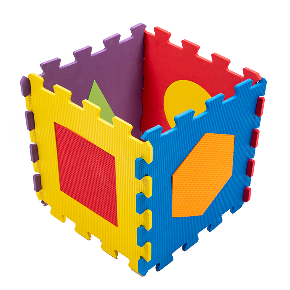 Matrax Eva Puzzle Spielmatte in bunten Farben, ideal für Kinder zum Spielen und Lernen, aus BPA-freiem Material gefertigt.