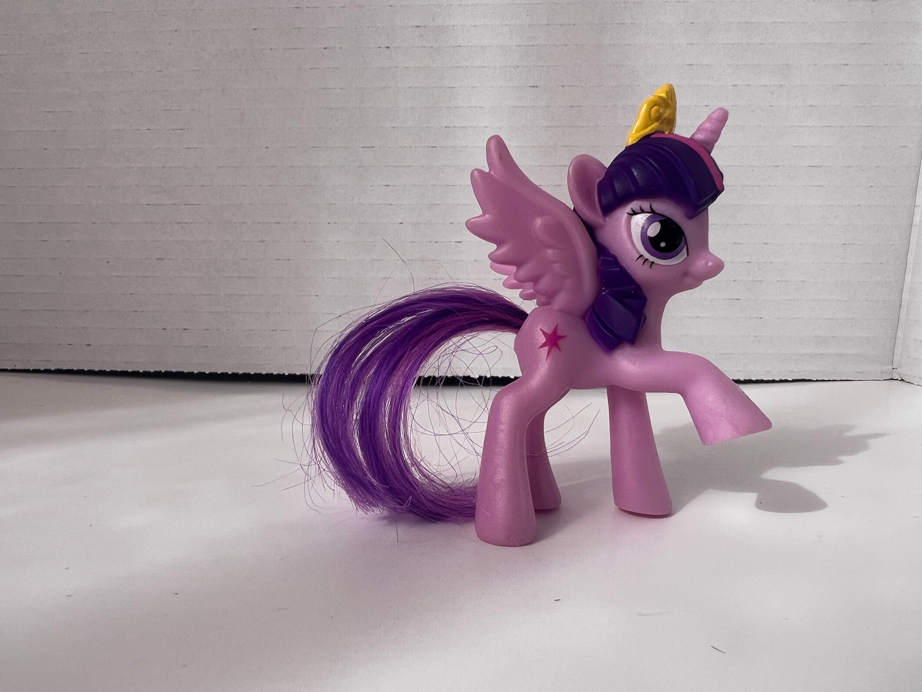 My Little Pony Rainbow Power Princess Twilight Sparkle toy from McDonald's, featuring vibrant colors and intricate details.