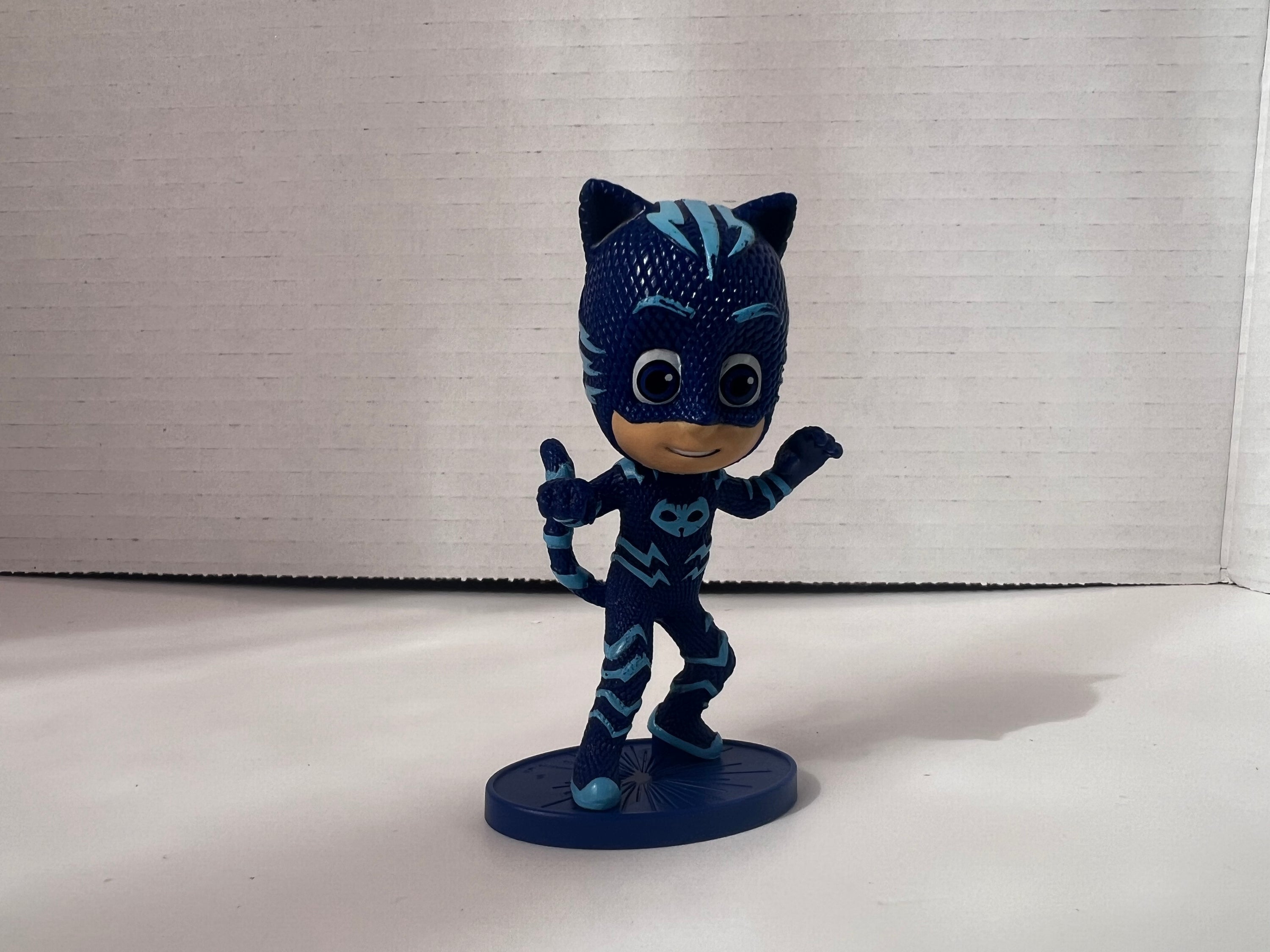 PJ Masks Collectible Figure Set featuring Catboy, Gekko, and Owlette in vibrant colors, made of high-quality plastic.
