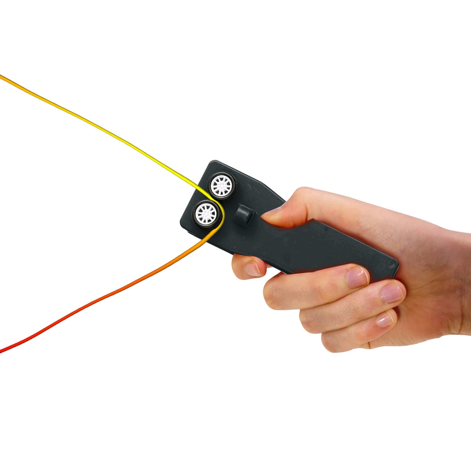 ZipString Rope Thruster handheld electric toy, lightweight and durable, perfect for outdoor sports fun.