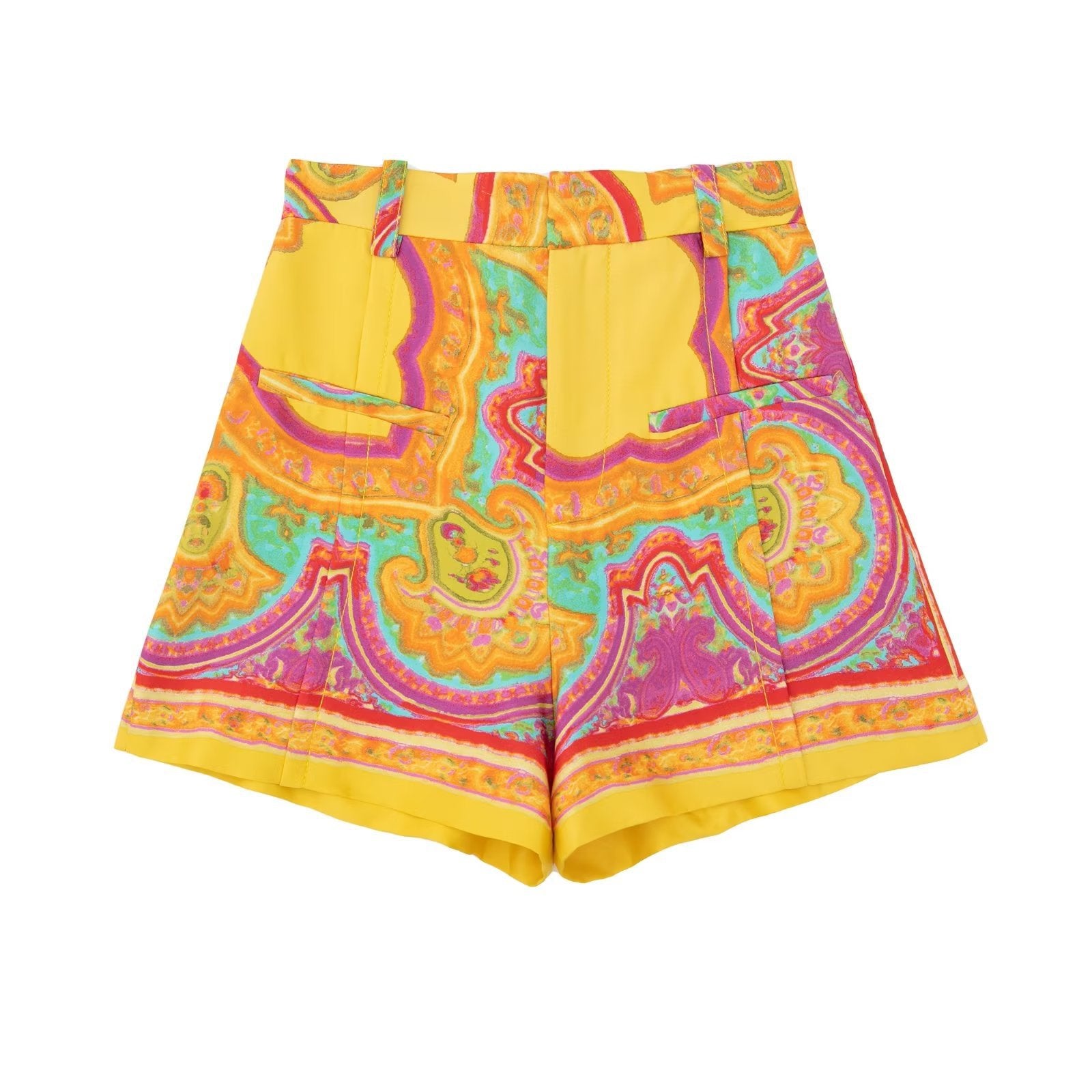 Ladies Knot Print Shirt Skirt Casual Pants showcasing a trendy knot print design in a comfortable fit, perfect for casual outings.