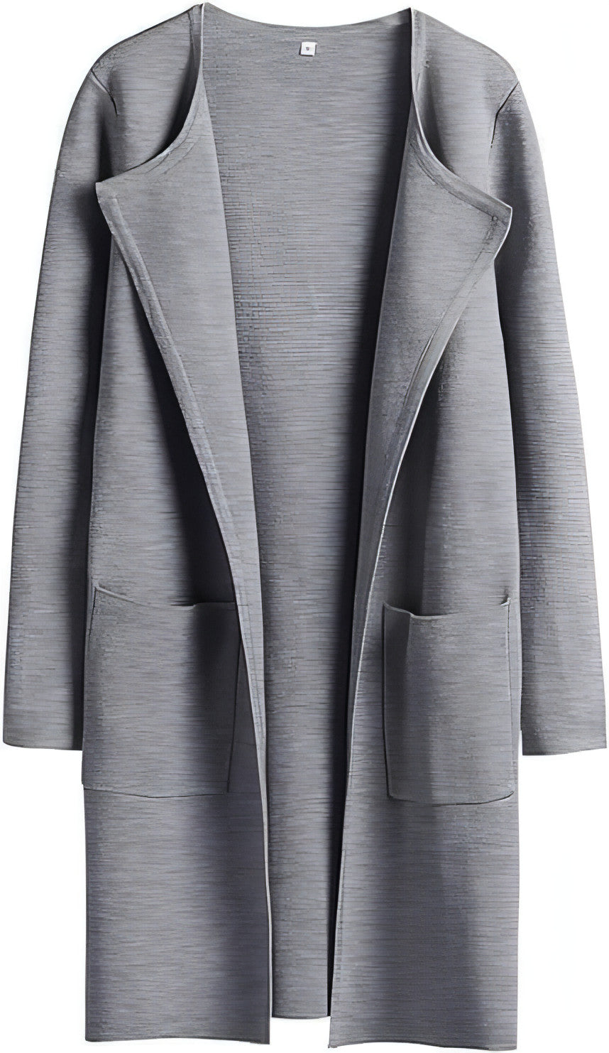 A stylish women's coat featuring a turn-down collar, made from high-quality materials, perfect for casual wear.