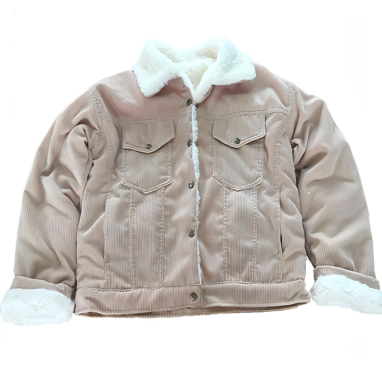 Vangull Autumn Corduroy Jacket for Women in various colors, showcasing its soft fabric and stylish design.