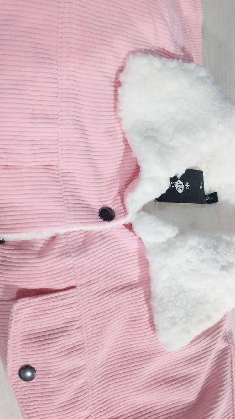 Vangull Autumn Corduroy Jacket for Women in various colors, showcasing its soft fabric and stylish design.