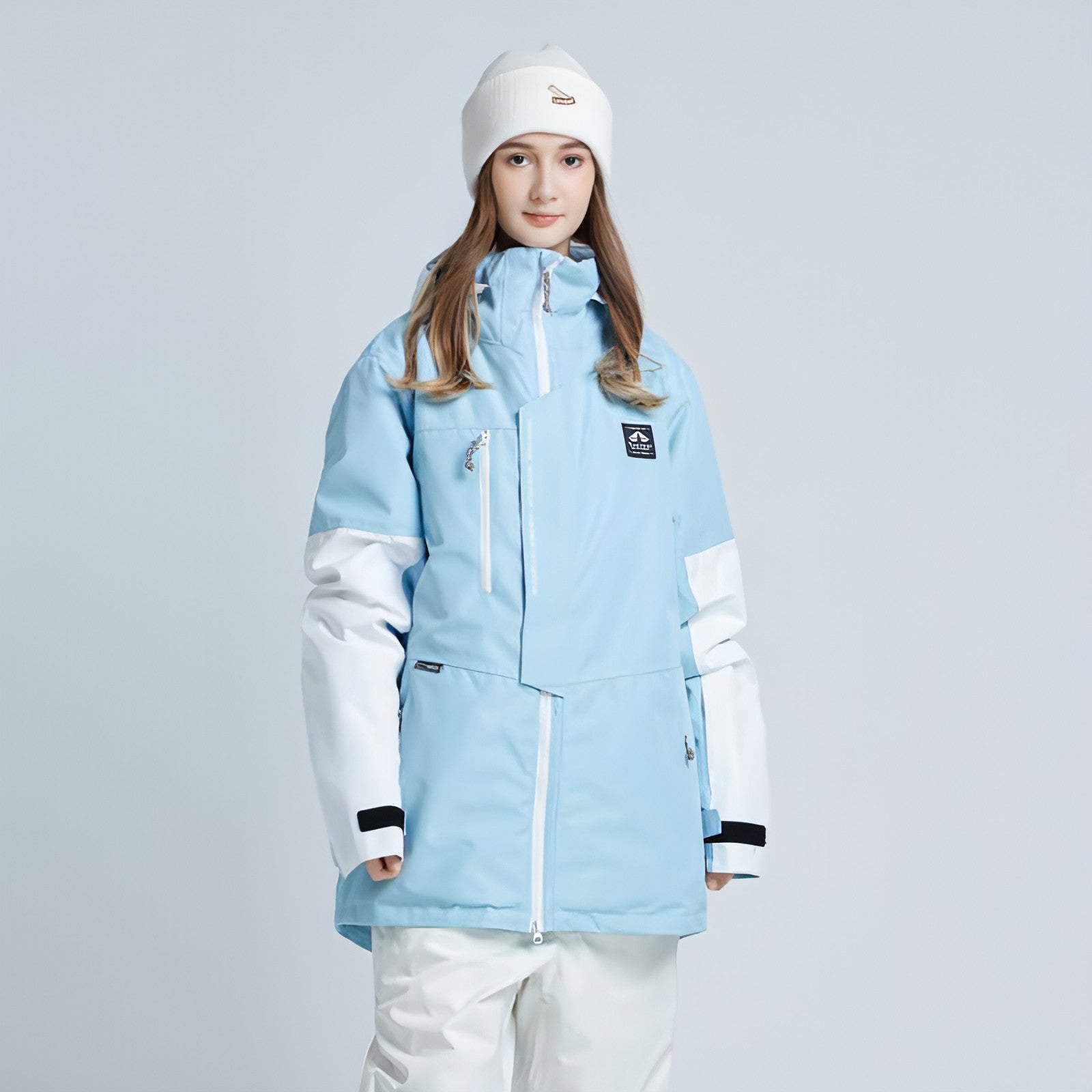 Main Women's Fashion Loose Fleece-lined Hoodie Jacket image