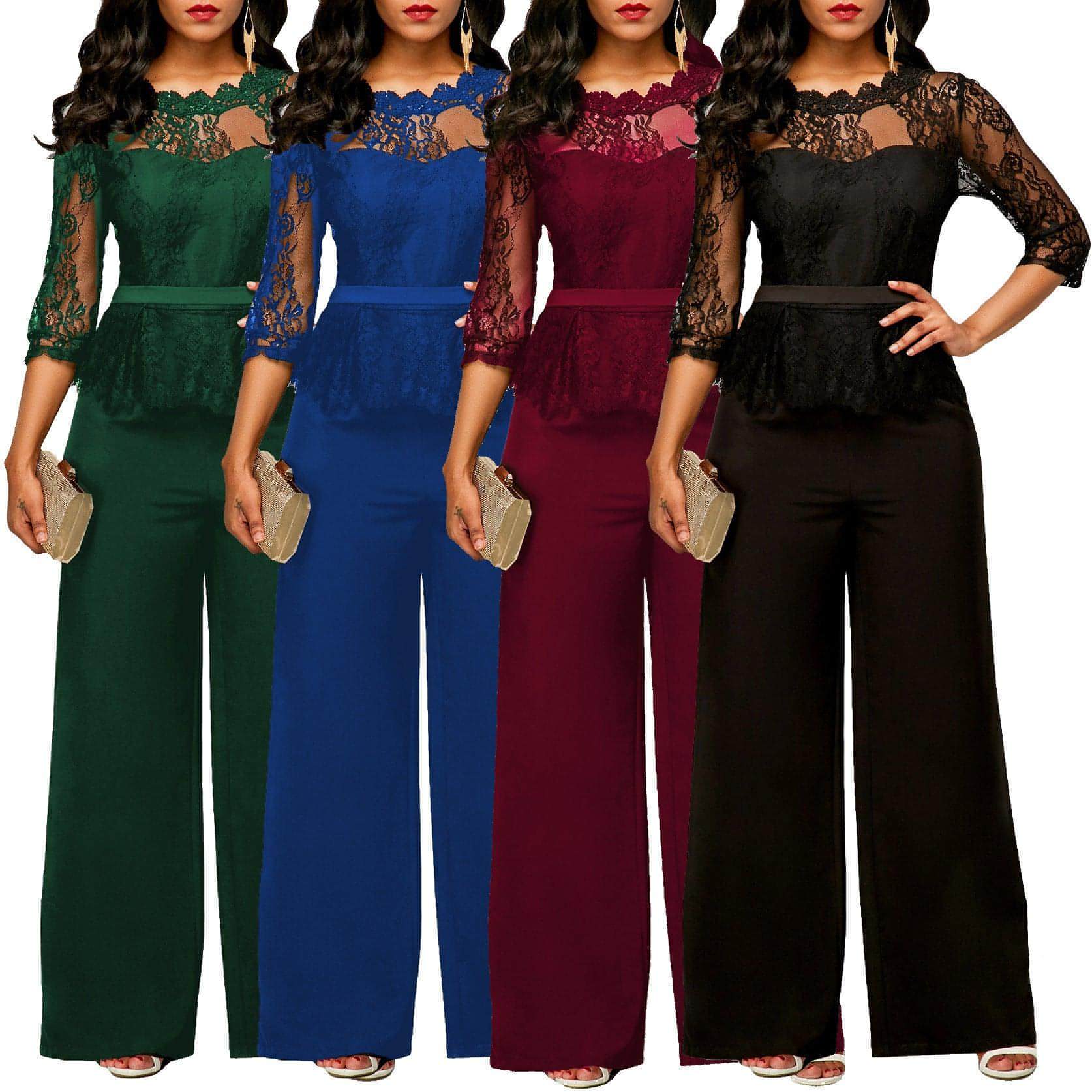 Main Summer Lace Jumpsuit Women's Clothing image