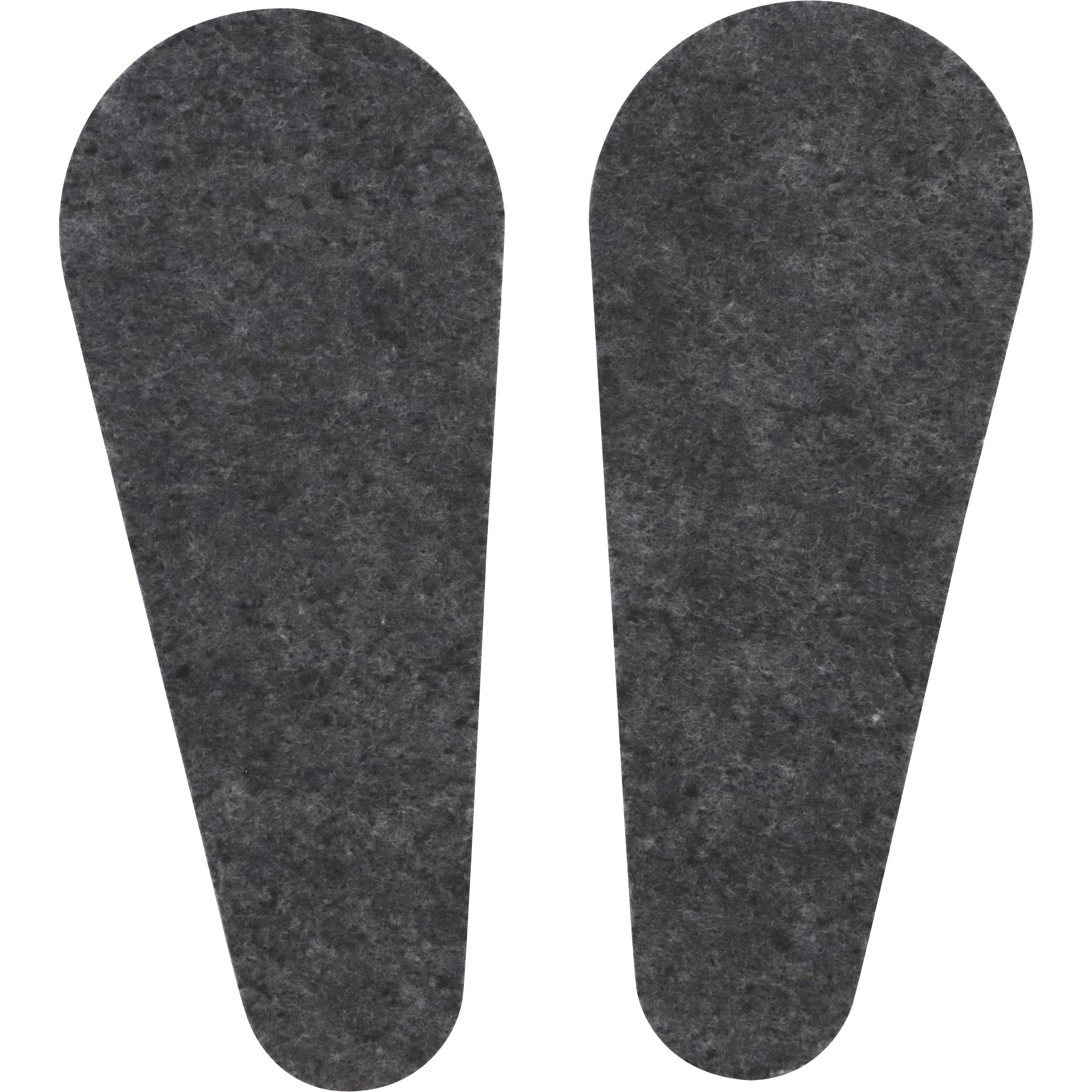 Black felt adhesive pads