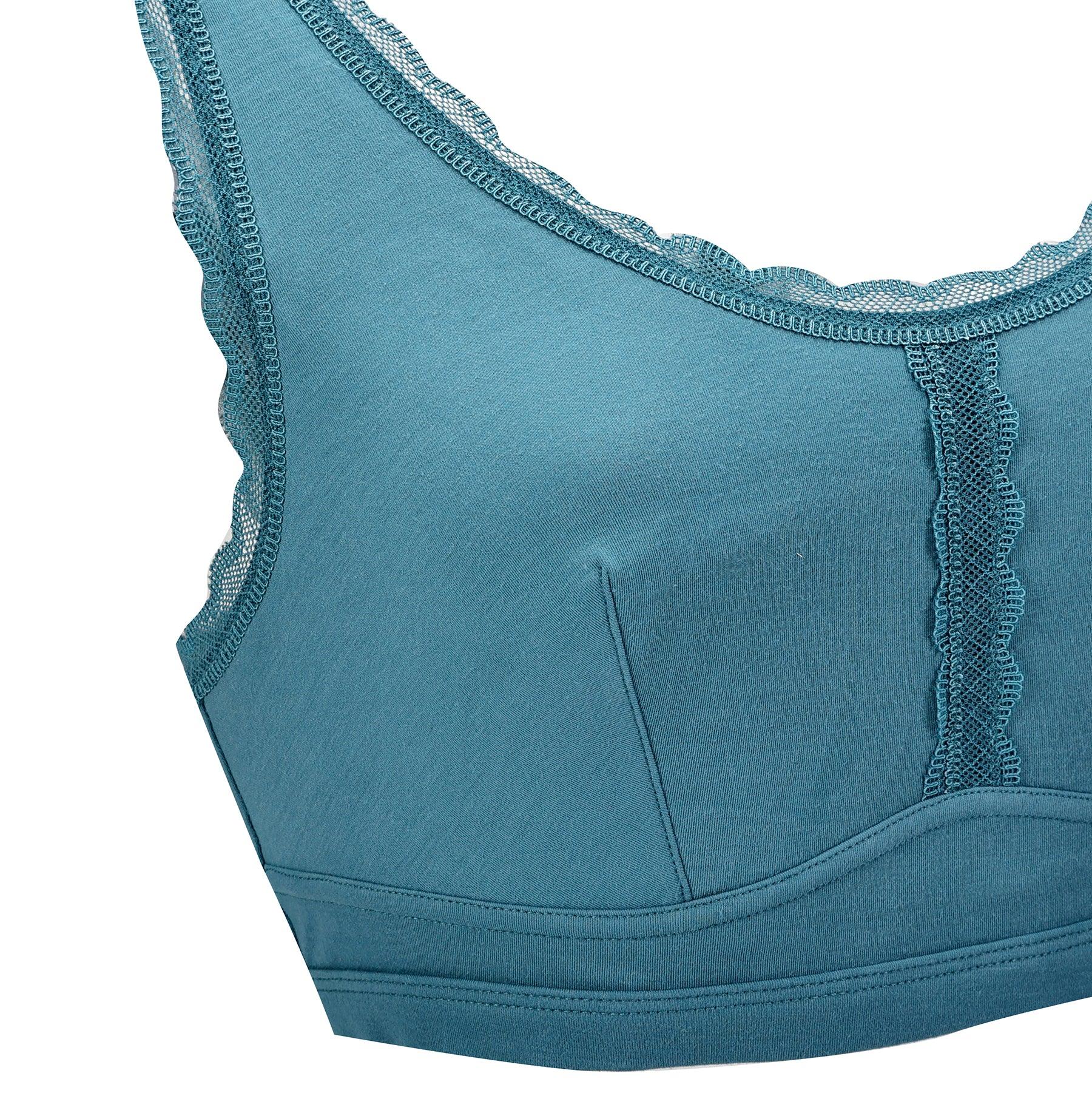 Georgia Silk Back Support Bra featuring pure silk cups and organic cotton body, designed for comfort and elegance.