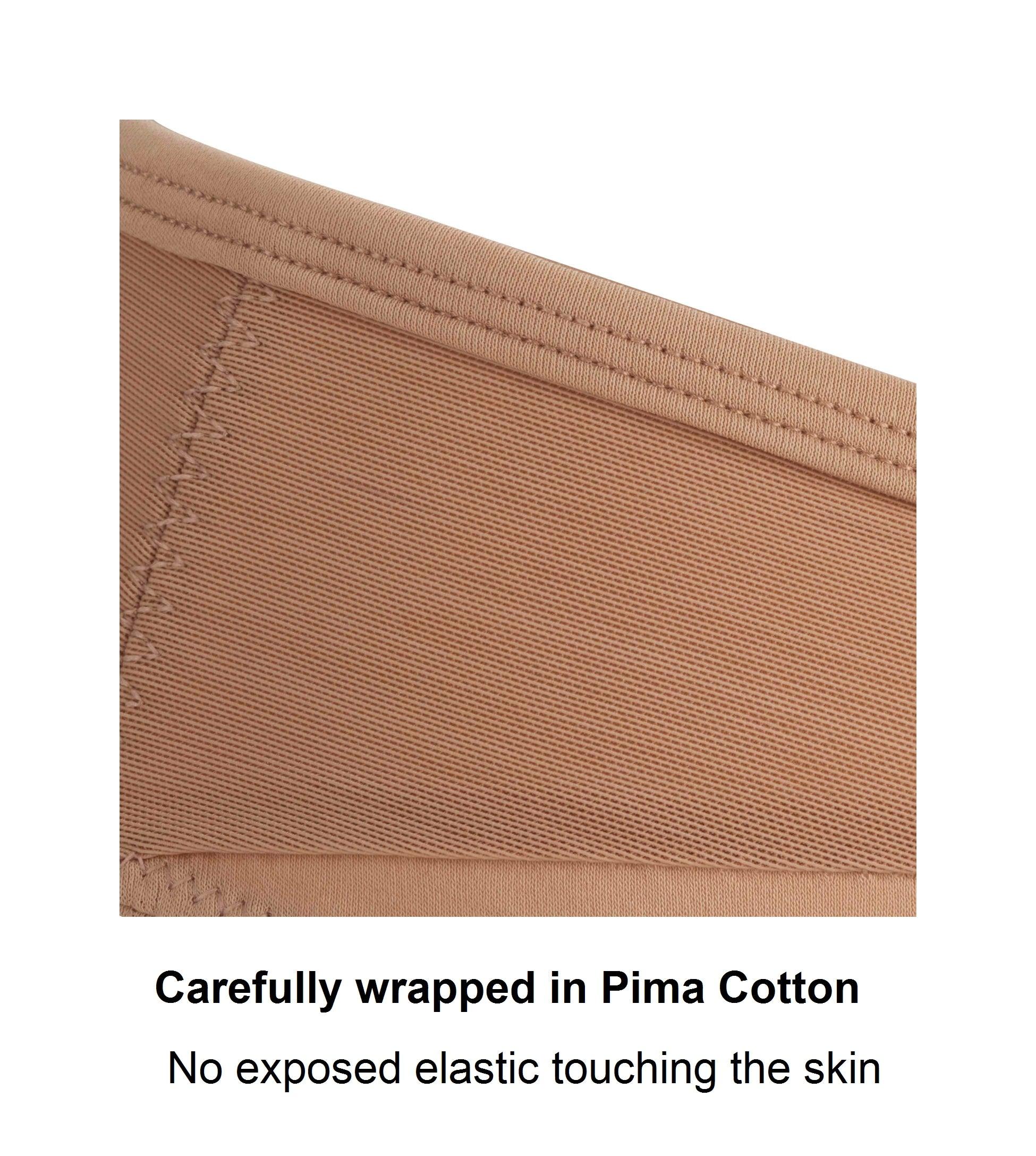 Hope Silk & Organic Cotton Brief in various skin tone colours, showcasing luxurious fabric and elegant design.