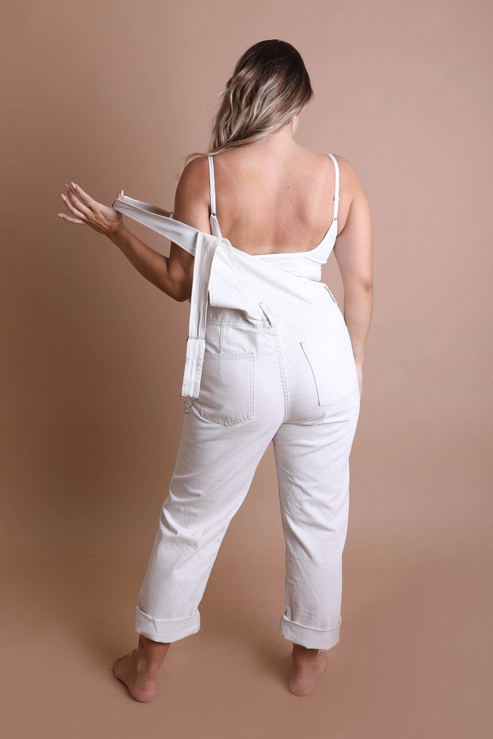 Low Back Seamless Bralette Plus in soft nylon and spandex, showcasing a low-cut design for enhanced curves and comfort.