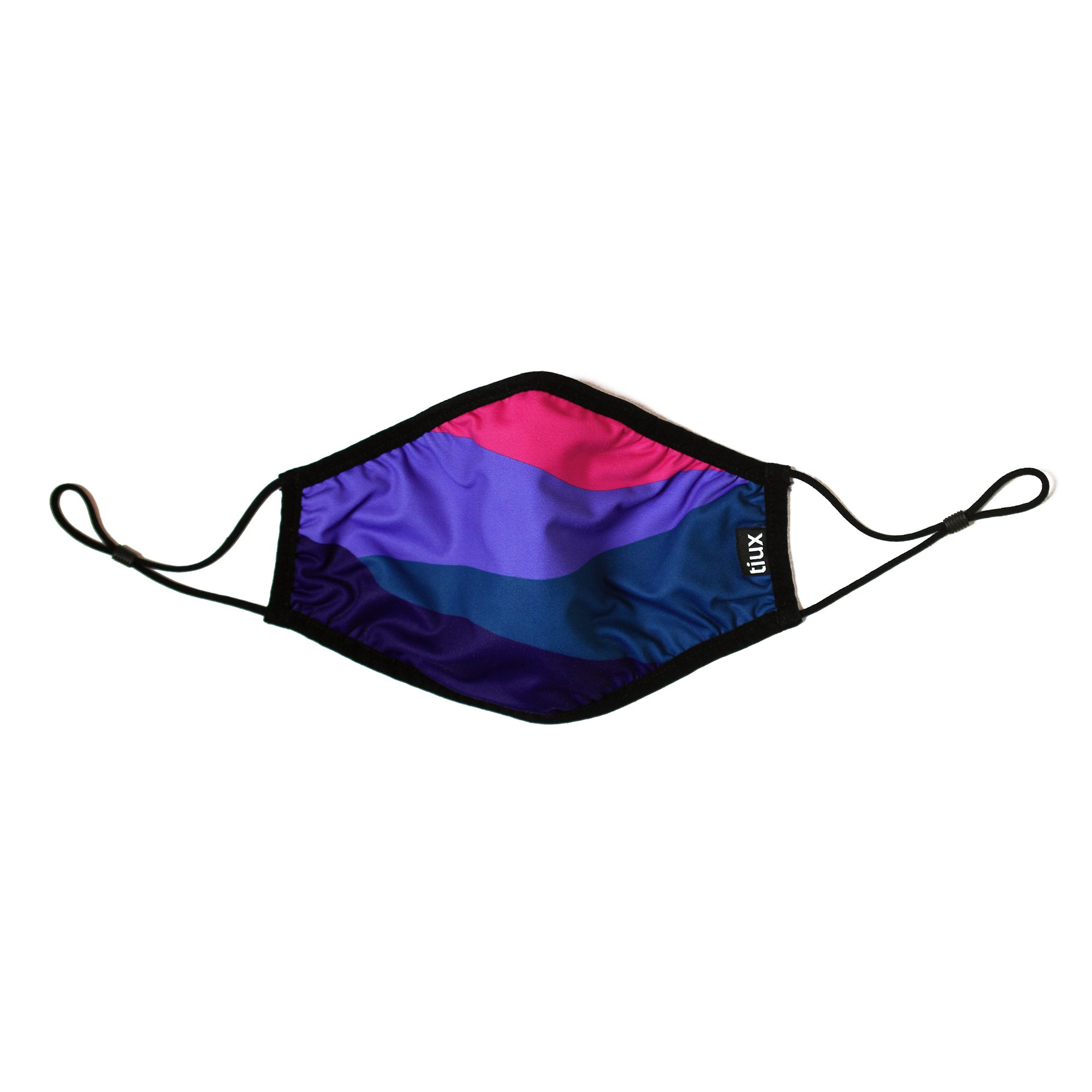 Ascend Non-Medical Face Mask featuring a 3-layer design, adjustable ear loops, and a moldable nose bridge for a comfortable fit.