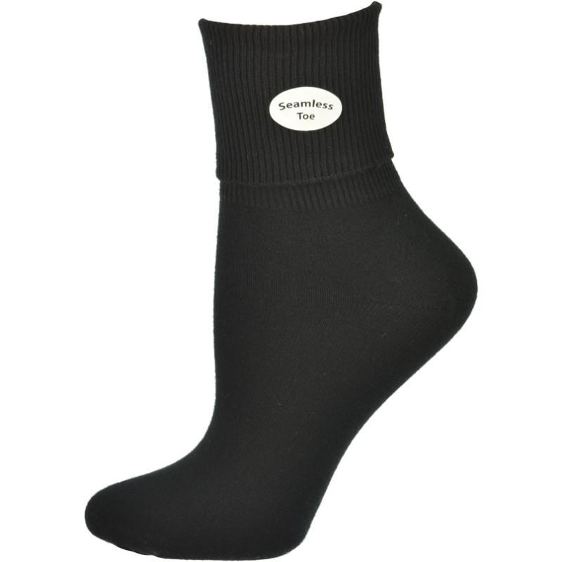 Three pairs of Classic Ribbed Single Cuff Pima Cotton Socks in assorted colors, showcasing their ribbed texture and soft fabric.