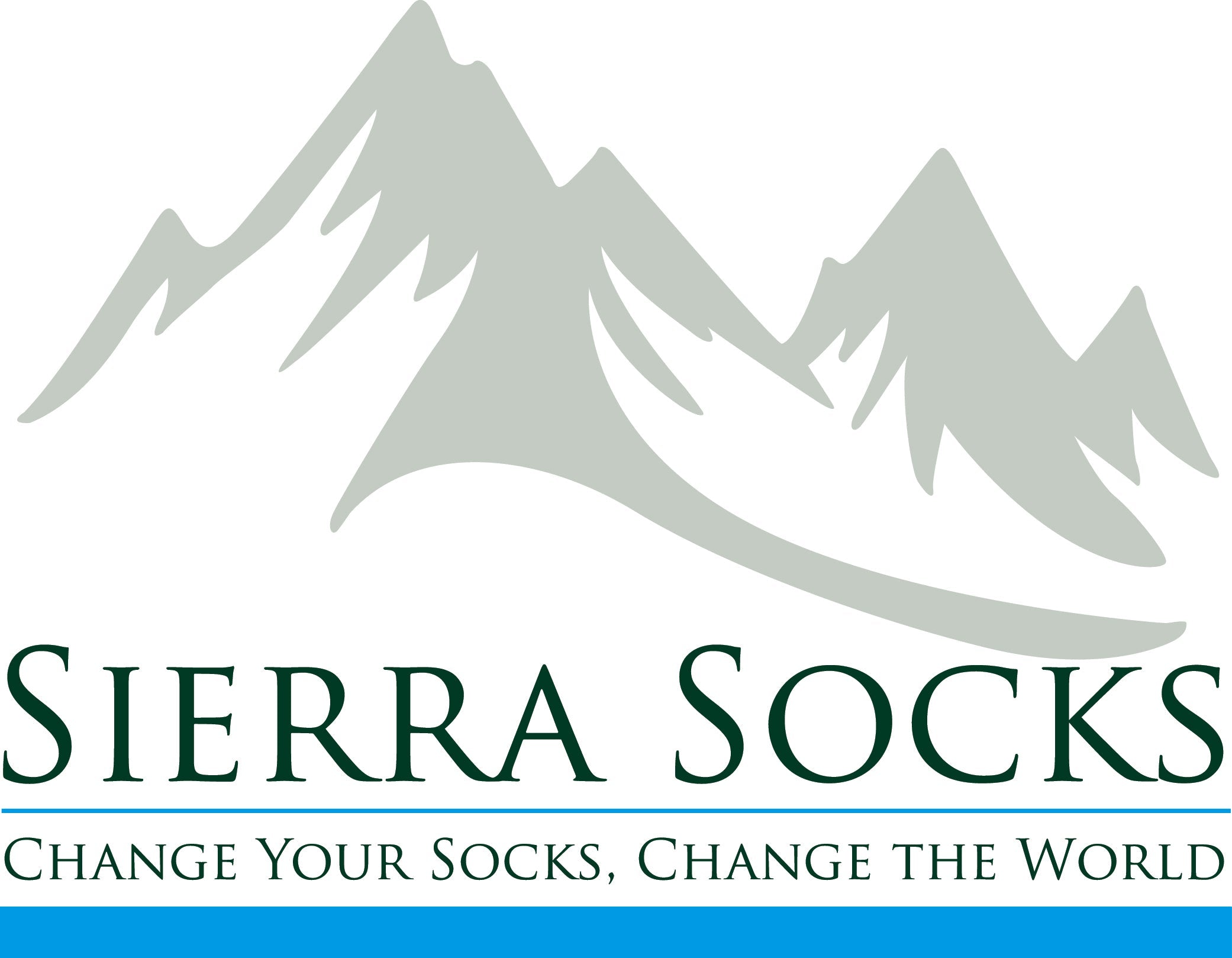 A beautifully designed gift card for The Sierra Socks, featuring vibrant colors and a heartfelt message for Mother's Day.